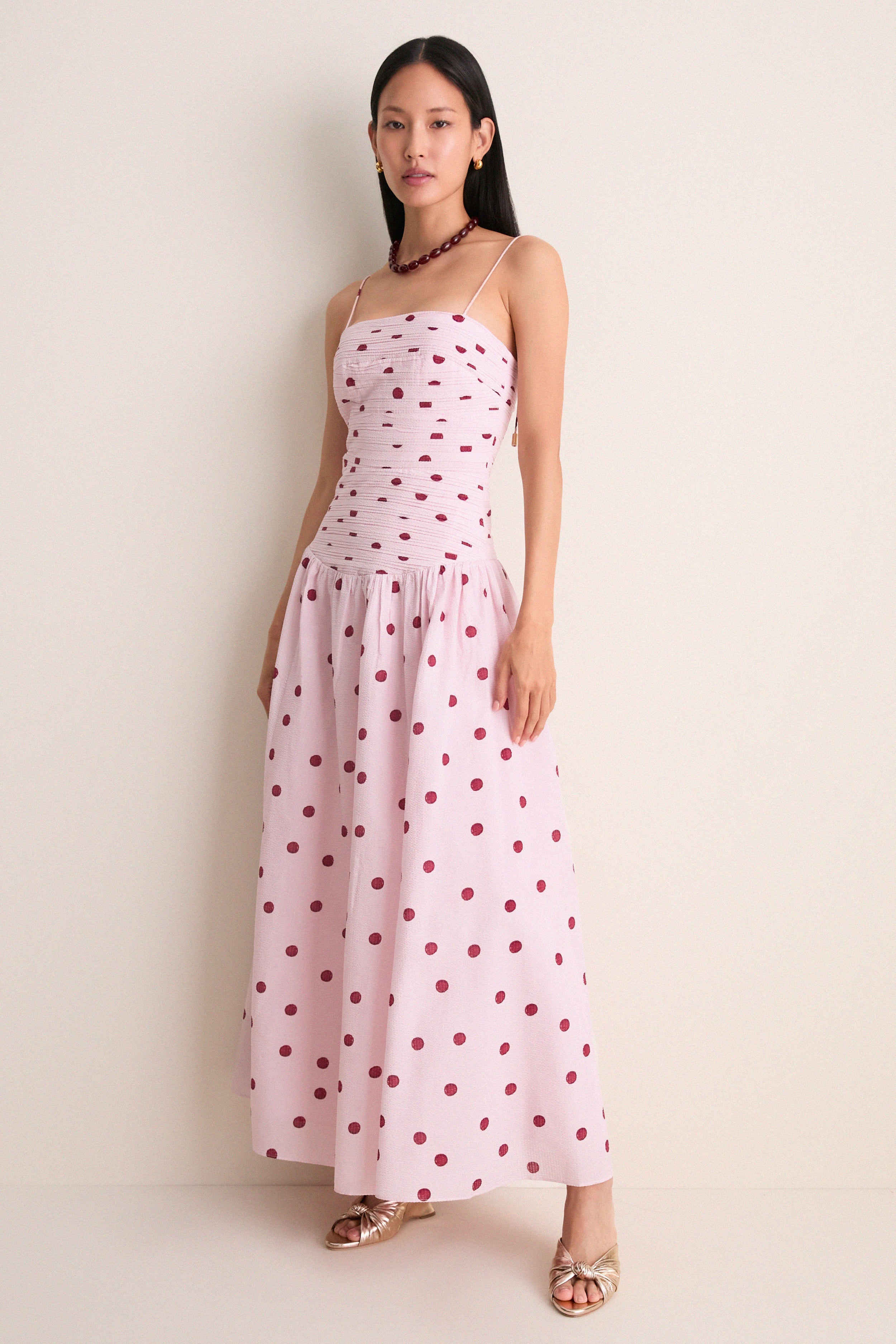 Pink Sia Maxi Dress