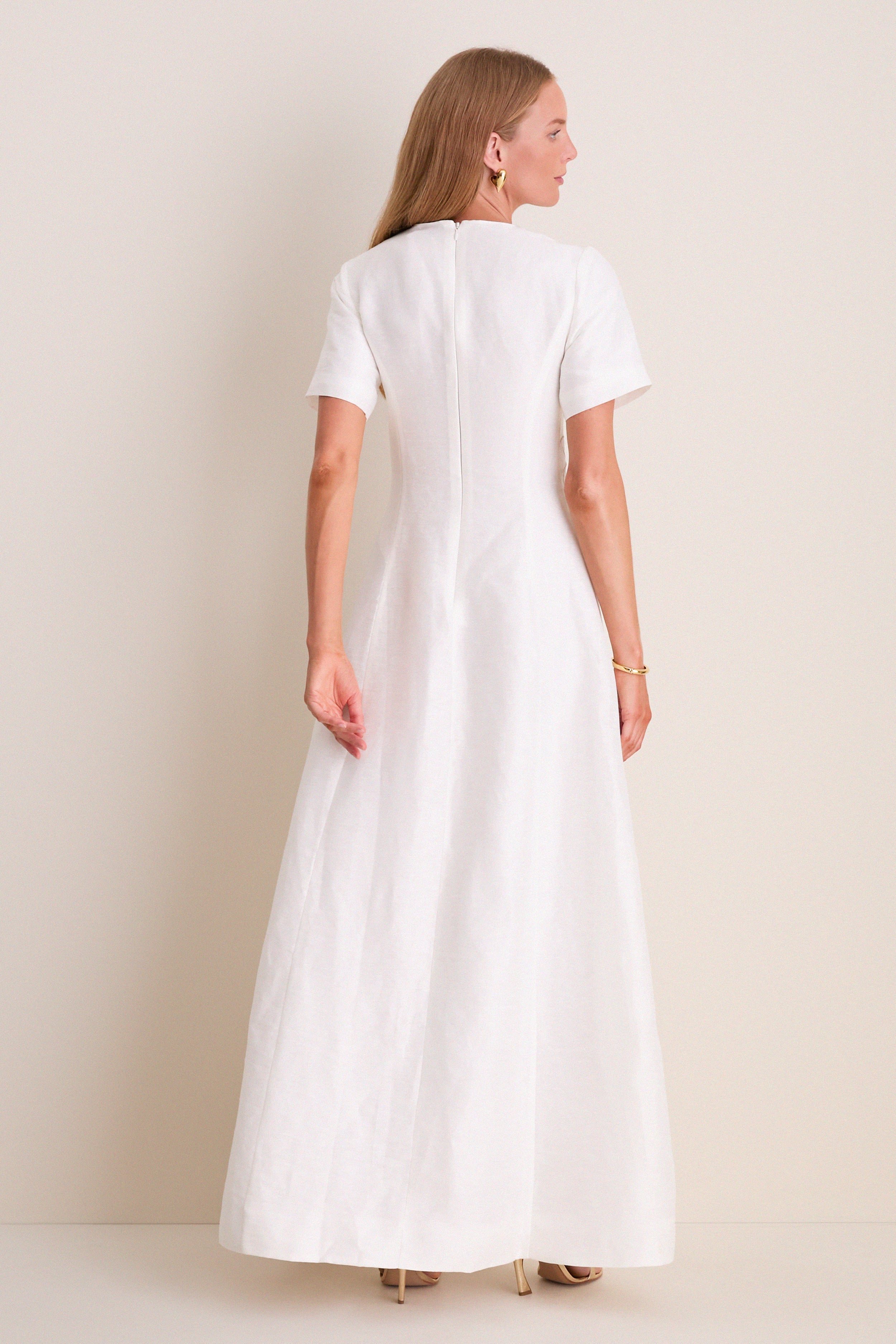 Snow Alice Applique Maxi Dress