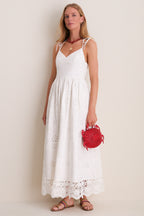 White Analisa Maxi Dress