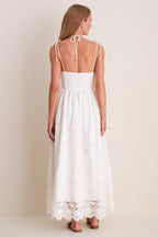 White Analisa Maxi Dress