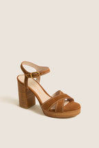 Doe Sport Suede Park Platform 85 Heels