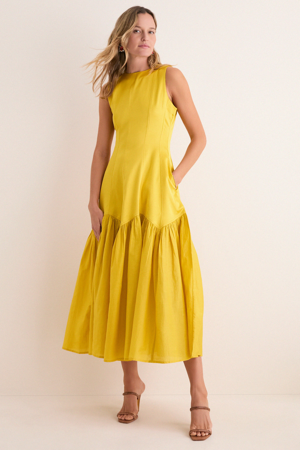 Mustard Yellow Nira Dress