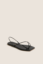Licorice Square Toe Millie Sandals