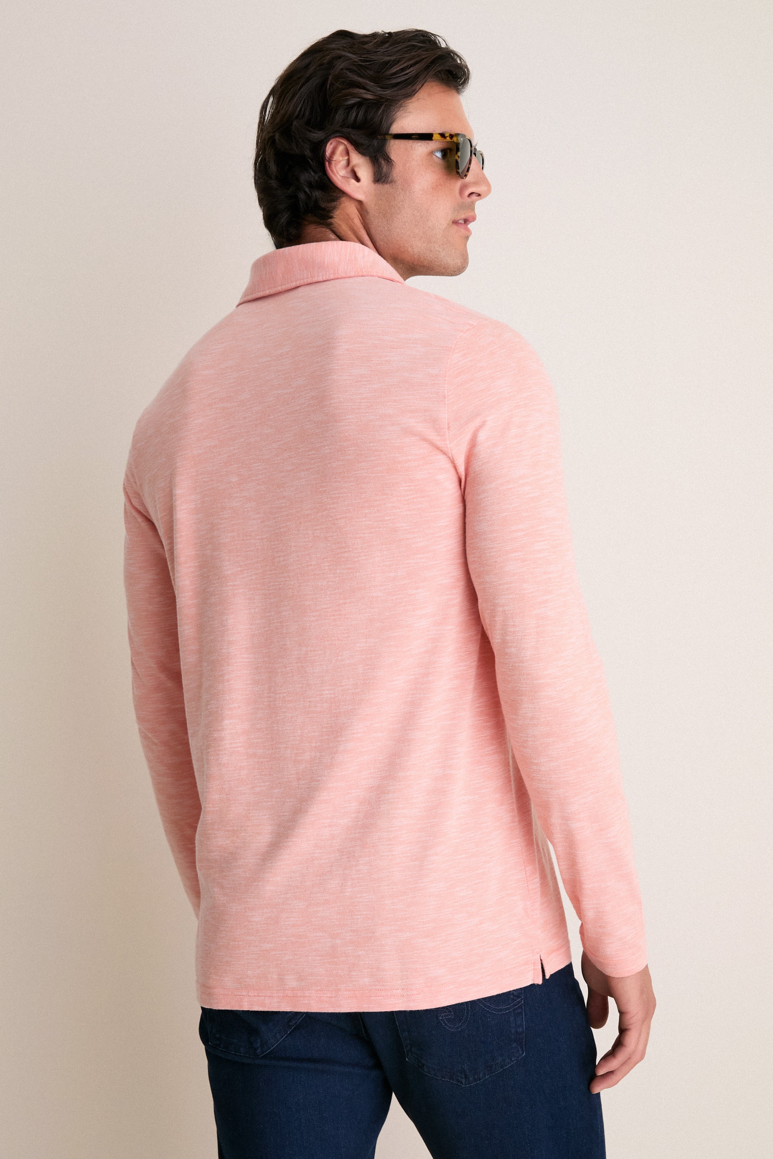 Shell Phone Brrr Long Sleeve Range Polo