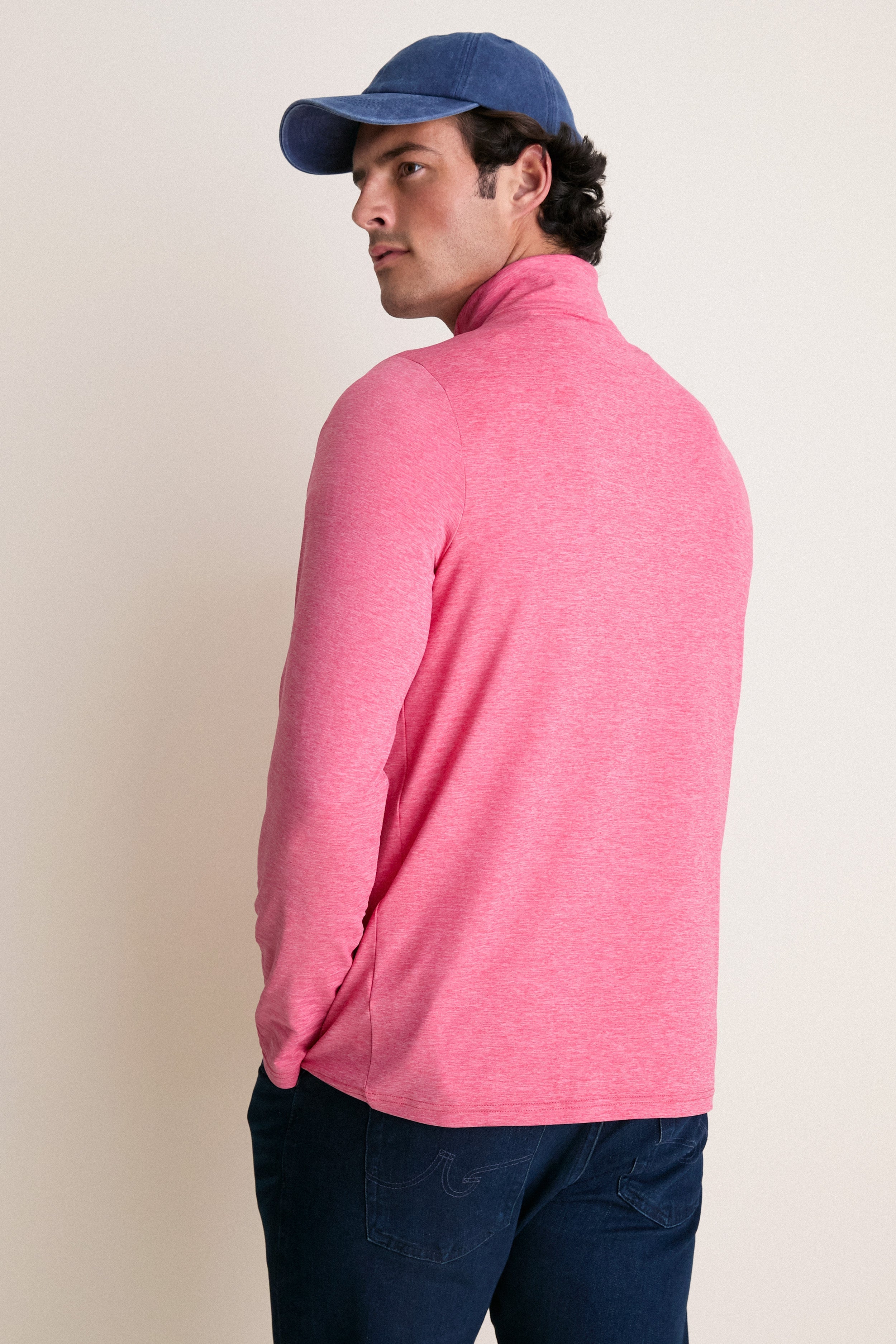 Heathered Red Featherweight Performance Pullover