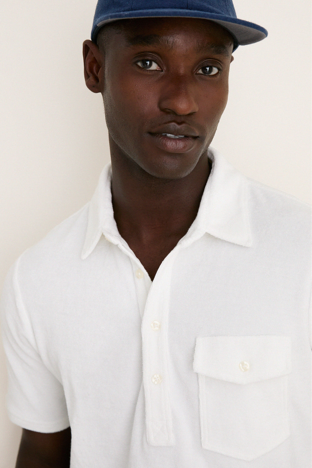 White Lotus Terrycloth Players Shirt