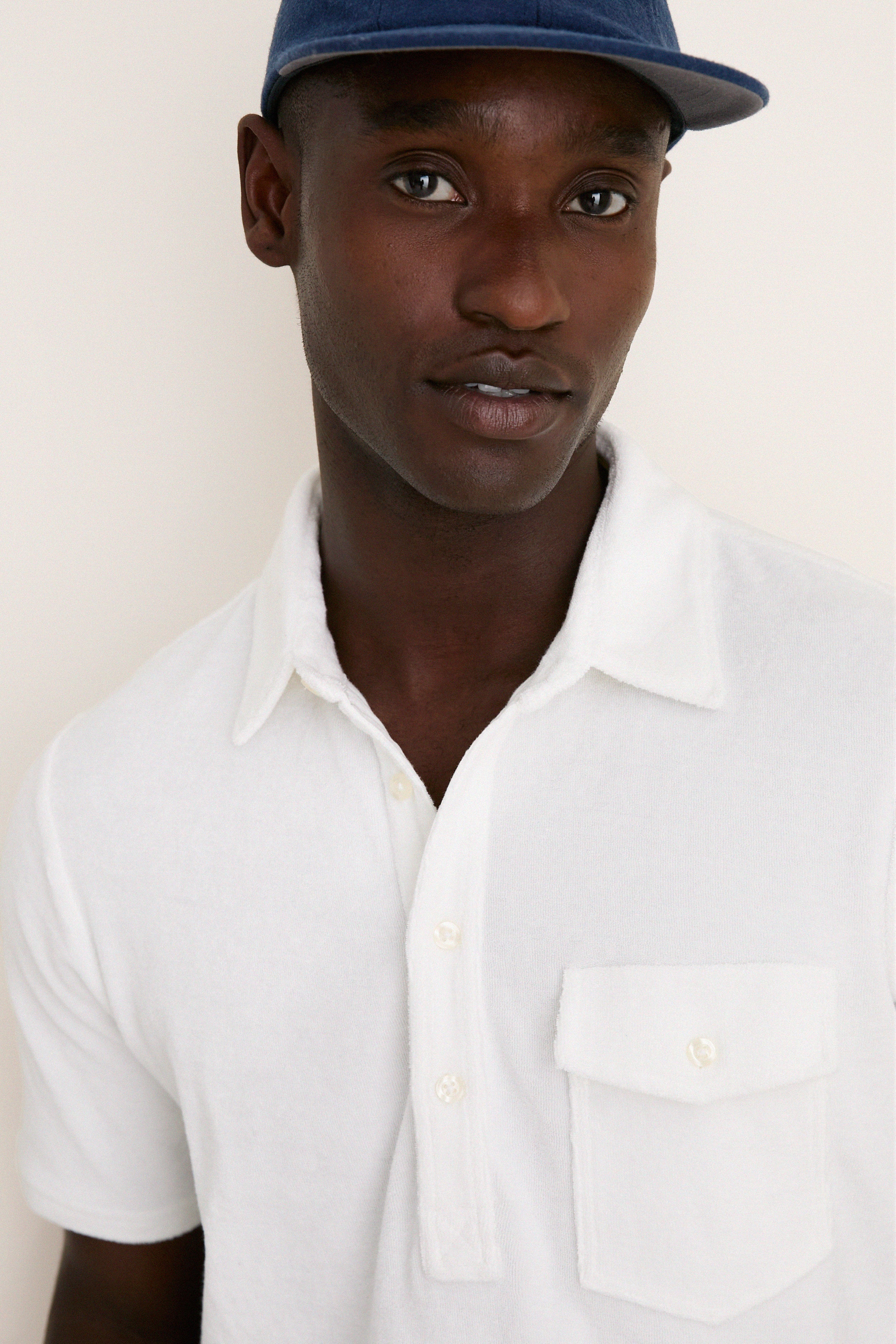 White Lotus Terrycloth Players Shirt