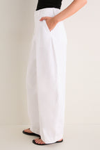 White Elias Pant