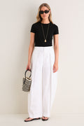 White Elias Pant