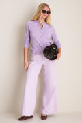 Wisteria Zephyr Mid Rise Wide Leg Jean