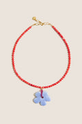 Red Multi Groovy Necklace