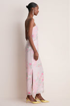 Pink Clematis Montana Elora Dress