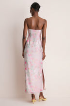 Pink Clematis Montana Elora Dress