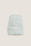 Green Bunny Toile Backpack