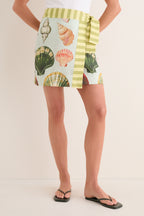 Somers Shell Mint Mini Bistro Skirt