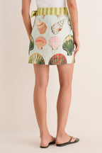 Somers Shell Mint Mini Bistro Skirt