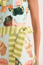 Somers Shell Mint Mini Bistro Skirt
