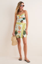 Somers Shell Mint Mini Bistro Skirt