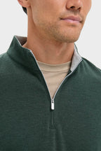 Deep Verdant Crown Comfort Pullover