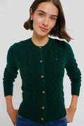 Moss Agate Long Sleeve Cardigan