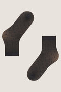 Black Sheer Polka Dot Socks