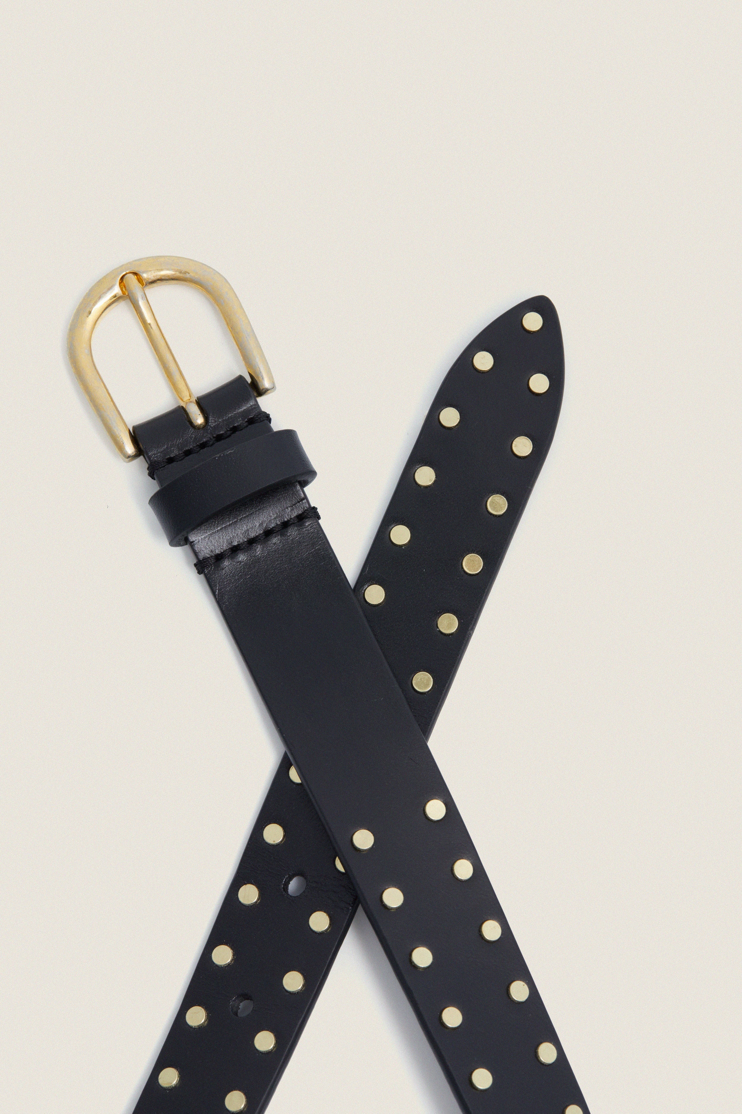 Black Zap Milly Studs Belt