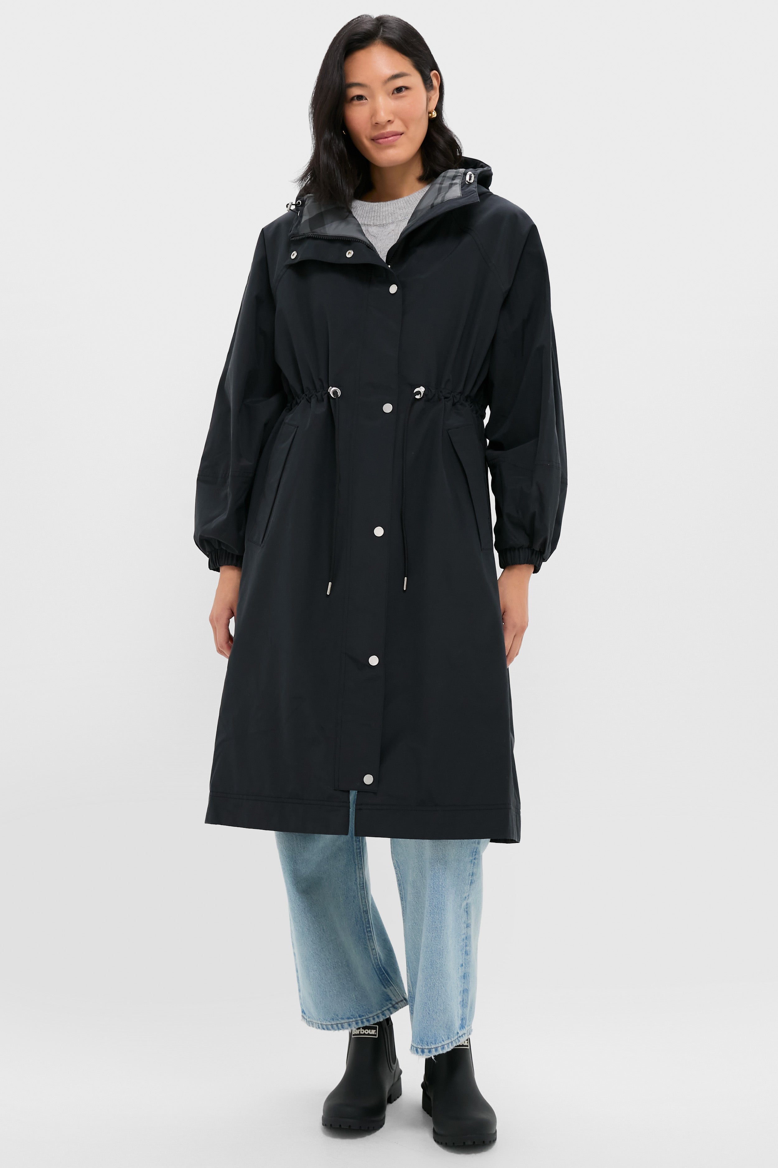 Black Sidney Waterproof Parka
