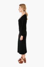 Black Carnation Dress