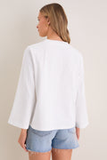 White Adler Tee