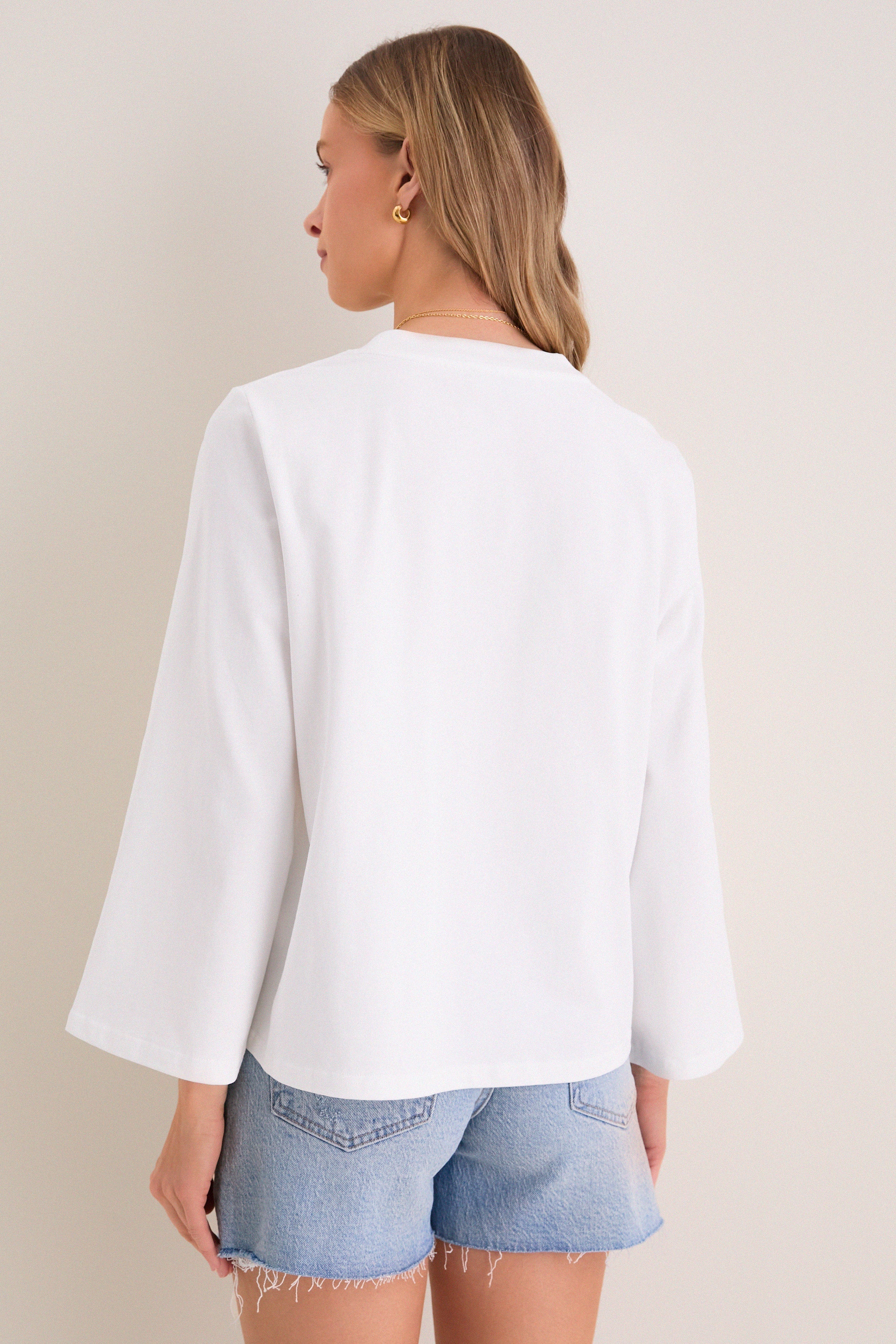 White Adler Tee