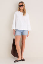 White Adler Tee
