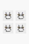Buzzed Cocktail Napkins (Set of 4)