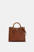 GUCCI Brown Bamboo Diana 2 Way Handbag