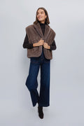 Oversized Aspen Faux Fur Vest
