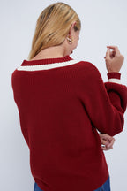 Washed Red Ashe Sweater
