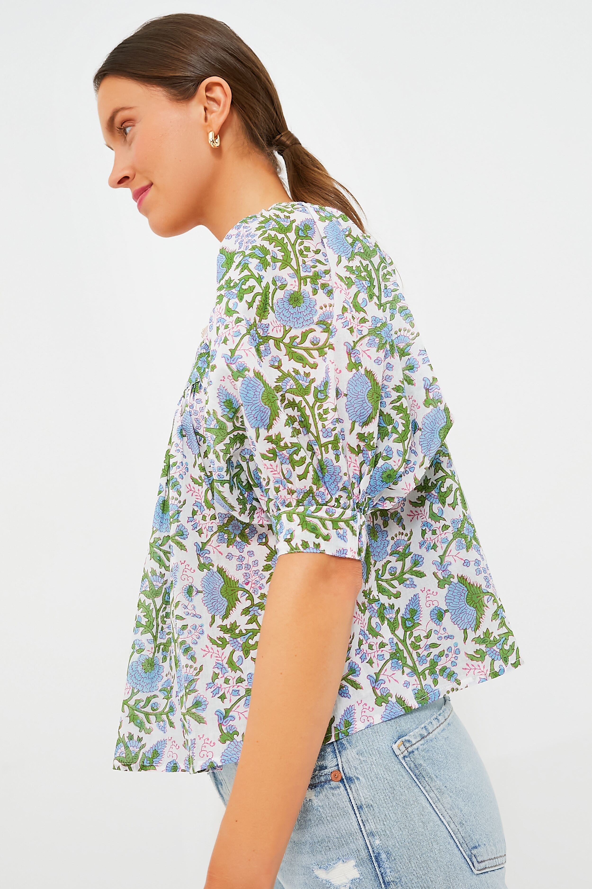 Cornflower Blue Viti Top