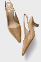 Buff Tan Bianka Sling Back Heels