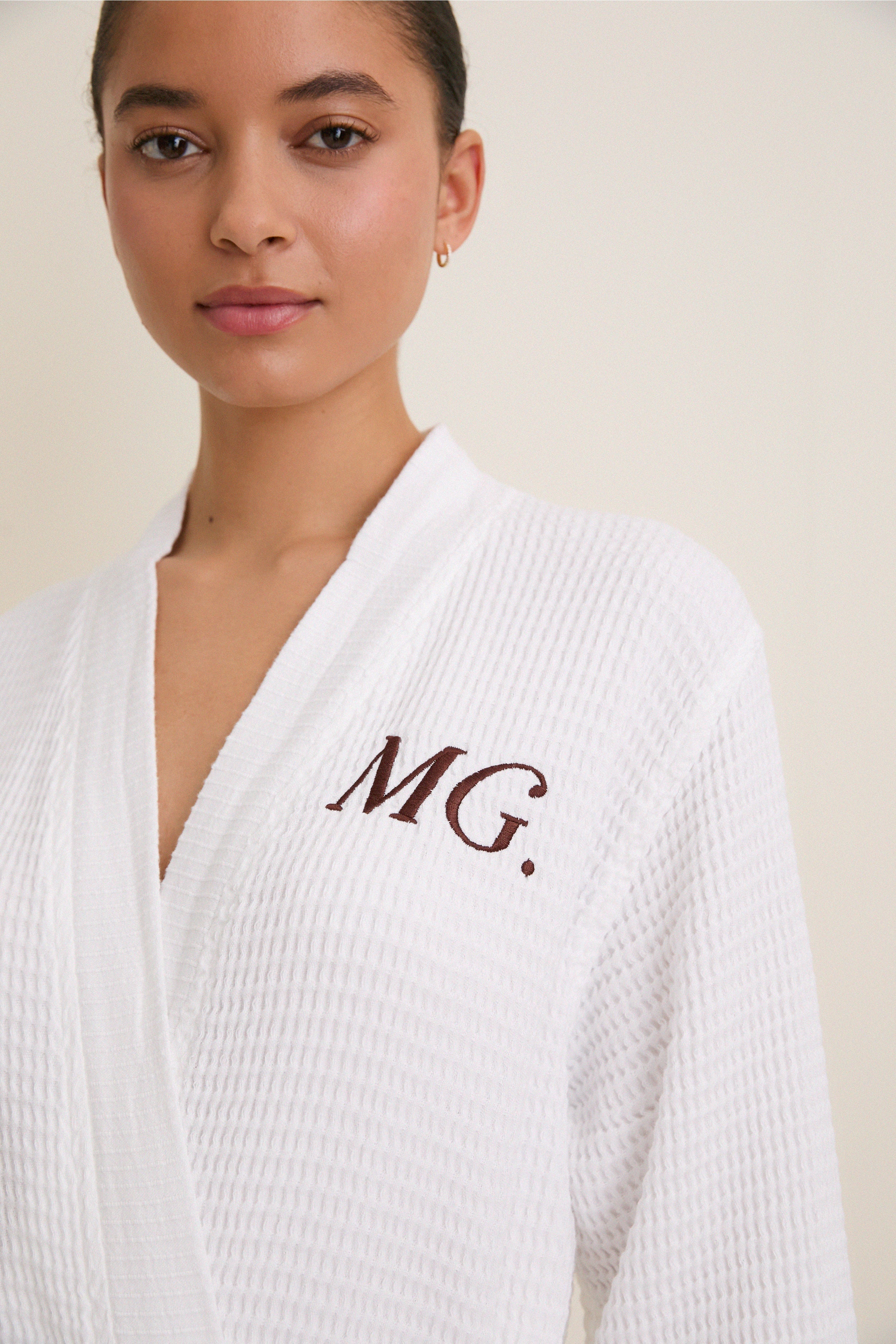 White Kiran Robe