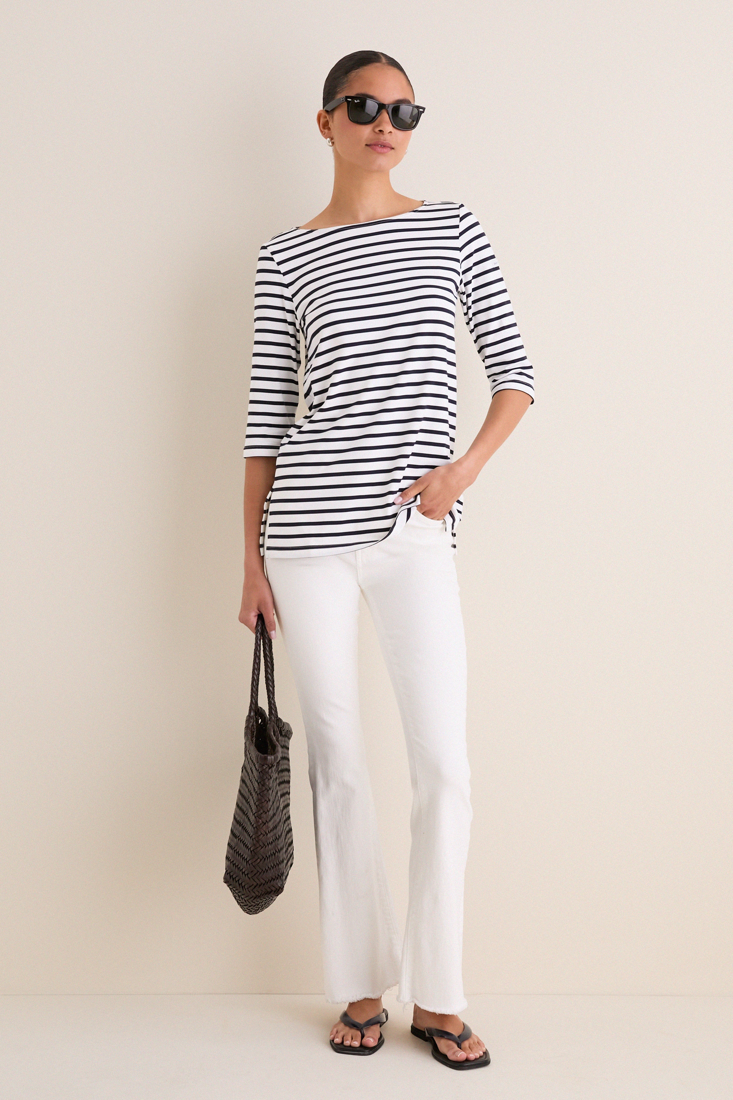 Neige-Navy Phare Tunic