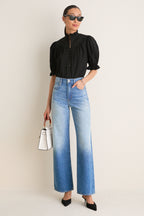Black Selena Blouse