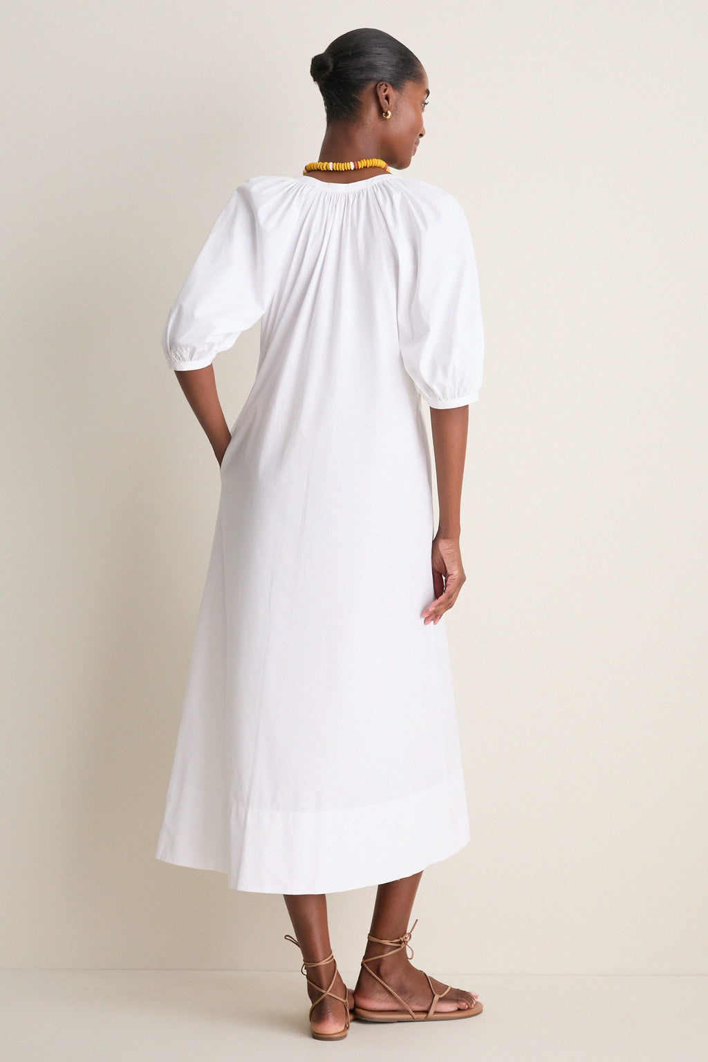 White Vincent Dress