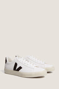 Mens Extra White Black Campo Sneakers