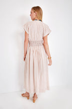 Bronze Stripe Granada Dress