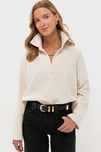 Black Croc-Embossed Classic Belt