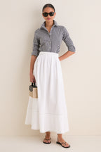 Black Gingham Long Sleeve Icon Shirt
