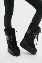 Black Icon Glance Boots