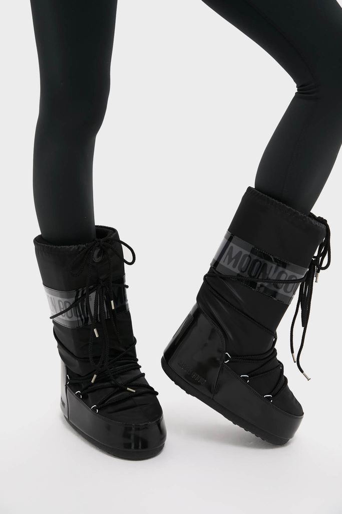 Black Icon Glance Boots