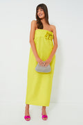 Neon Yellow Rosseta Dress