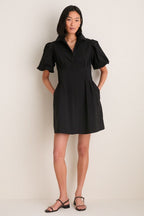Black Mini Delaney Dress