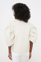 Cream Sady Top